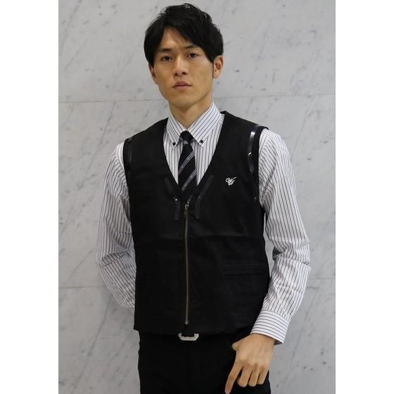 仮面ライダーダブル翔太郎ベスト サイズM 黒サマースパンコール