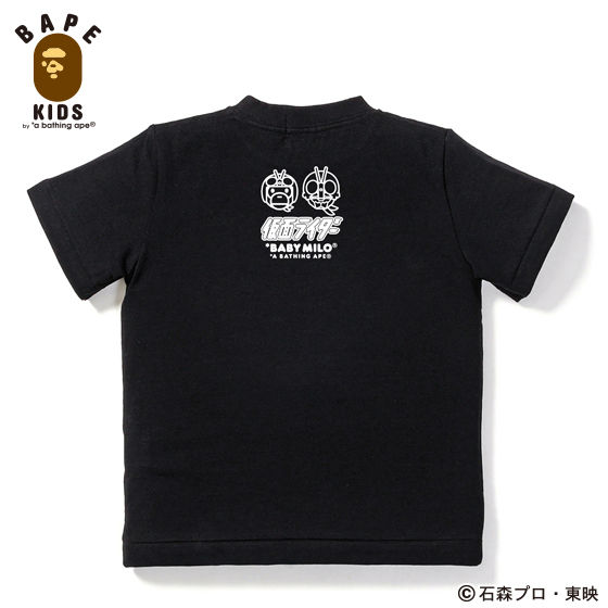 A BATHING APEコラボ 仮面ライダー Tシャツ#3 KIDS | 仮面ライダー 