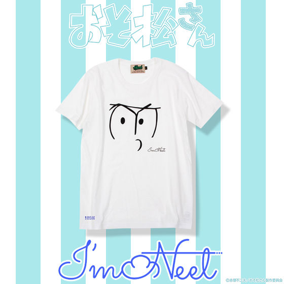 おそ松さん×HTML ZERO3×BANDAI I'm Neet Face tee (フェイスTシャツ)