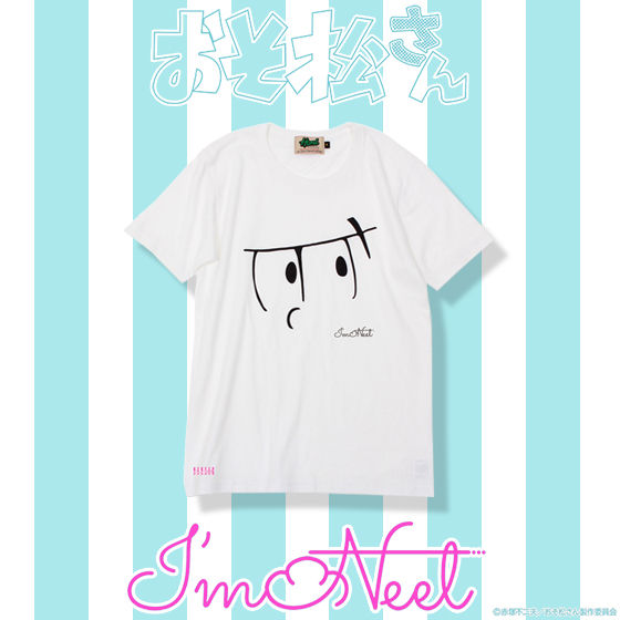 おそ松さん×HTML ZERO3×BANDAI I'm Neet Face tee (フェイスT