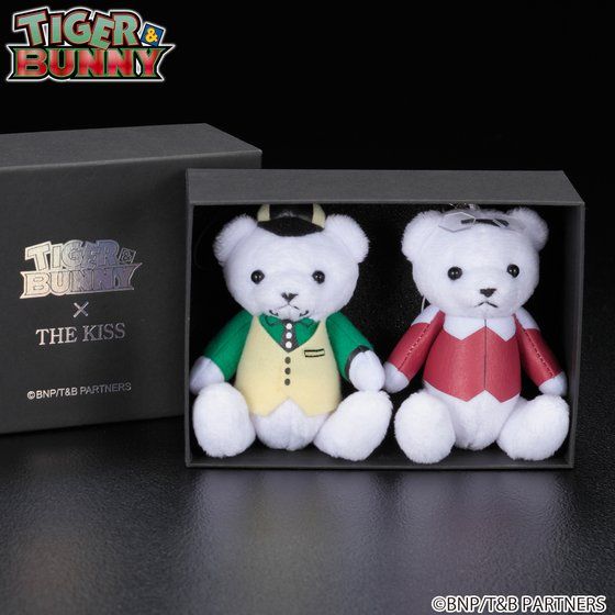 TIGER & BUNNY × THE KISS × BANDAI ベアマスコットチャーム付きリング