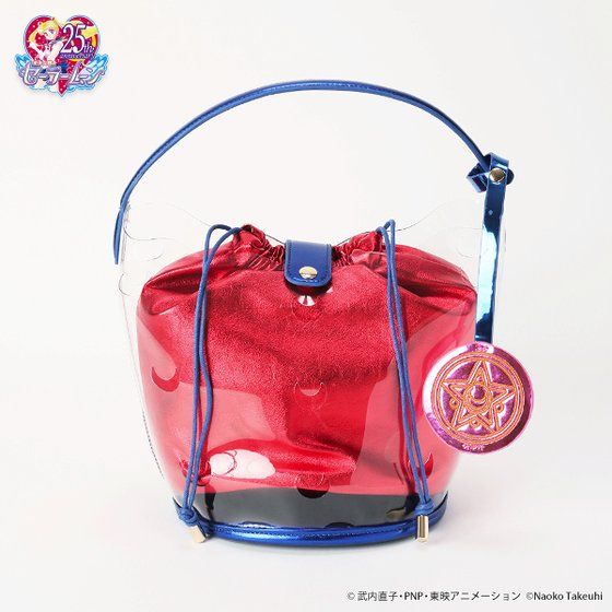 【キャセリーニコラボ】美少女戦士セーラームーンクリアバケットバッグ