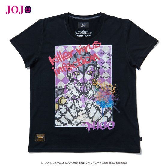 ジョジョの奇妙な冒険 黄金の風 Glamb コラボ レーションtシャツ 19年2月発送分 バンコレ