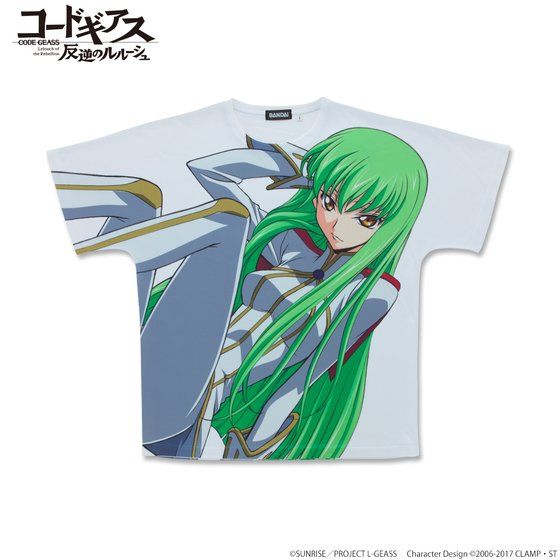 コードギアス 反逆のルルーシュ フルパネルtシャツ バンコレ