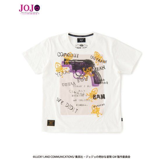 『ジョジョの奇妙な冒険 黄金の風』×『glamb』コラボレーションTシャツ２【二次受注：2019年5月発送】