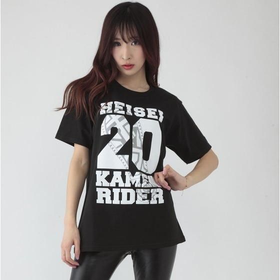 平成仮面ライダー20作品記念 平成ライダー Footprint 20 Tシャツ 