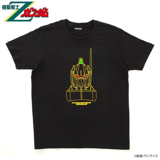 GUNDAM 40周年 コラボ デザイン ホログラムタグ付き tシャツ ② 機動戦士Zガンダム ホログラムTシャツ | 機動戦士Zガンダム