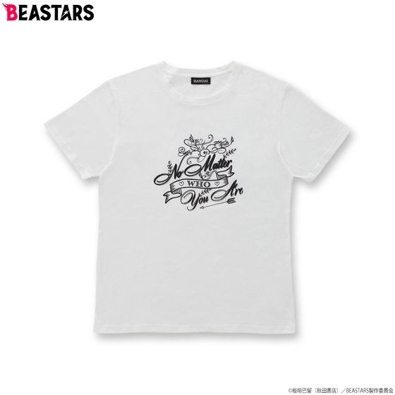 BEASTARS チョークアート風 メッセージTシャツ 2種