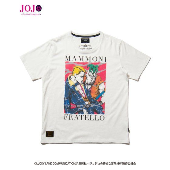 ジョジョの奇妙な冒険 黄金の風×glamb】コラボレーションTシャツ３【2024年3月お届け】 | ジョジョの奇妙な冒険 | アニメグッズ  ・おもちゃならプレミアムバンダイ｜バンダイナムコグループの公式通販サイト