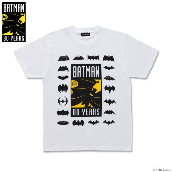 BATMAN 80th Tシャツ マーク柄