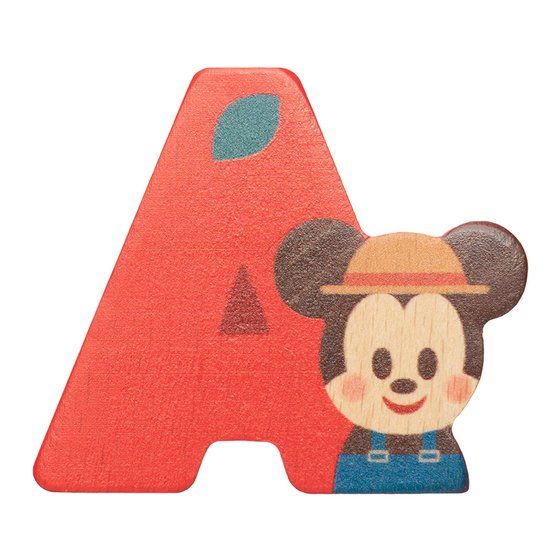 【単品】Disney｜KIDEA <Alphabet>