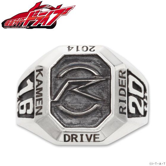 平成仮面ライダーシリーズ20th　silver925　カレッジリング【ドライブ〜ジオウ】