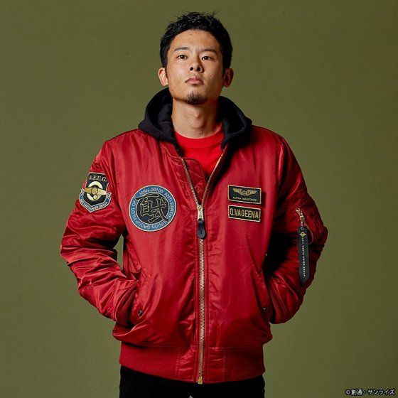 STRICT-G × ALPHA INDUSTRIES MA-1 NATUS『機動戦士Zガンダム』クワトロ・バジーナモデル | 機動戦士Ｚガンダム  ファッション・アクセサリー | アニメグッズ ・おもちゃならプレミアムバンダイ｜バンダイナムコグループの公式通販サイト