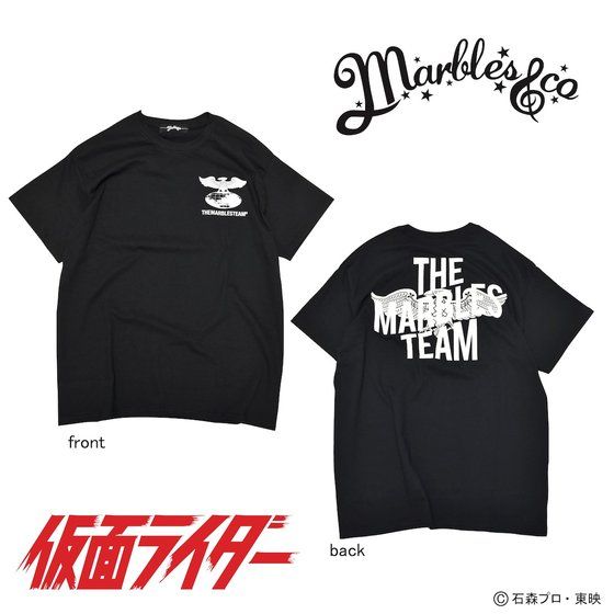 仮面ライダー Marbles マーブルズ コラボtシャツ ショッカーマーク柄 仮面ライダーシリーズ 趣味 コレクション プレミアムバンダイ公式通販