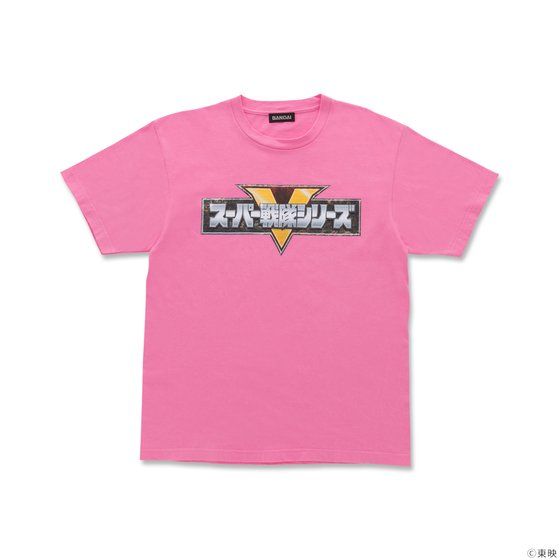 スーパー戦隊シリーズ Tシャツ ピンク