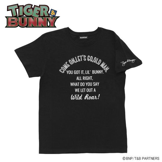 TIGER & BUNNY　ロゴTシャツ　2020