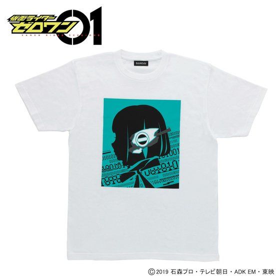 SAKU】仮面ライダーゼロワン イズ Tシャツ（シルエット柄