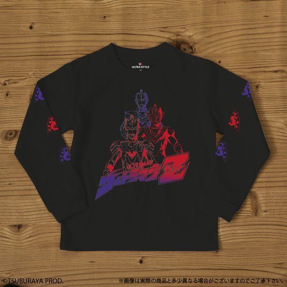 ULTRA STYLE 長袖Tシャツ キッズ ウルトラマンゼット