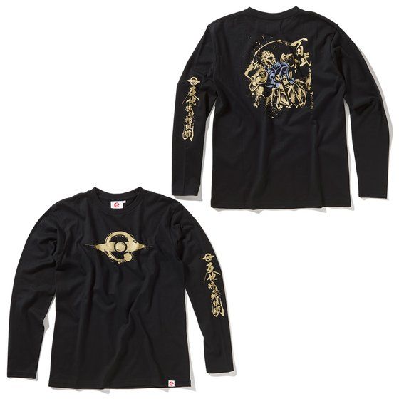 STRICT-G JAPAN 『機動戦士Zガンダム』 長袖Tシャツ 百式筆絵柄