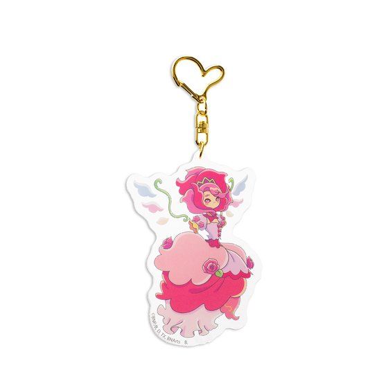 【3点セット】アイカツ！　オフィシャルブック　色紙　キーホルダー　あこ アクリルブロックキーホルダー「アイカツスターズ！×サンリオ