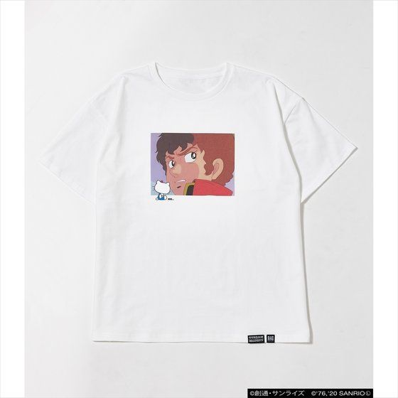 【激レア】ガンダム×ハローキティ　コラボ　Tシャツ　サイズL ブラック 新品未使用品』LOVELESS ガンダム&ハローキティ Tシャツ