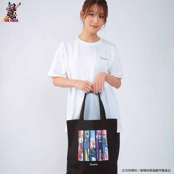 銀魂　万事屋銀ちゃん トートバッグ　 「ジャンプフェスタ2016会場限定 A賞 銀魂エリザベス コラボ 銀魂 万事屋銀ちゃん トートバッグ