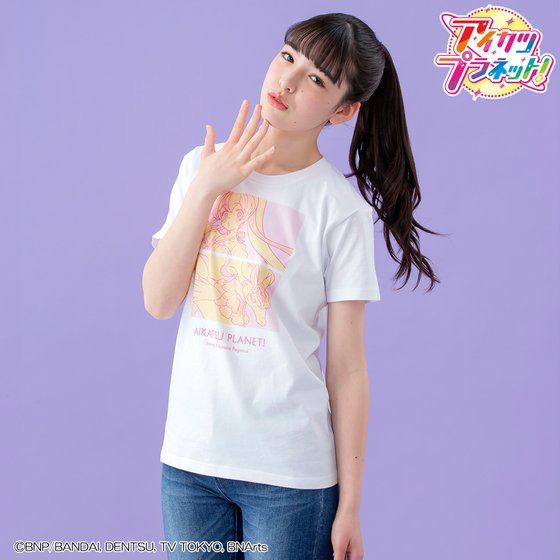 アイカツ デザインマート トライカラーtシャツ M Lサイズ アイカツ シリーズ ファッション アクセサリー プレミアムバンダイ公式通販