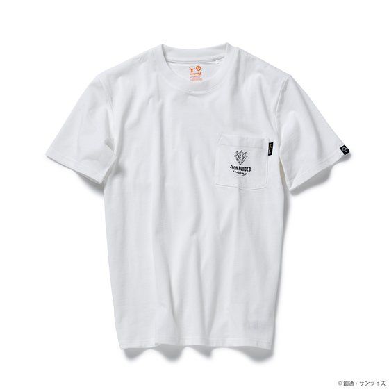 STRICT-G FAB『機動戦士ガンダム』CORDURA ポケットTシャツ ZEON / ホワイト / S