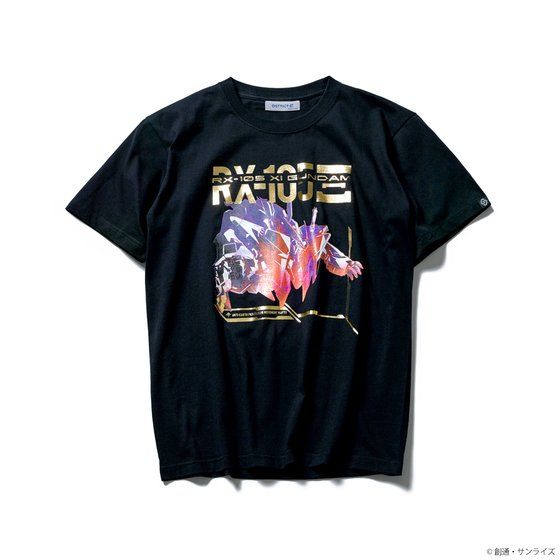 STRICT-G『機動戦士ガンダム 閃光のハサウェイ』 Tシャツ 箔グラデーション Ξ（クスィー）ガンダム / S