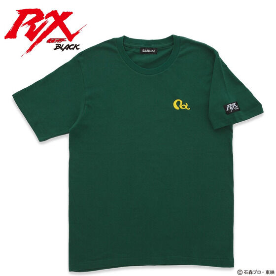 仮面ライダーBLACK RX　ワンポイント刺繍Tシャツ