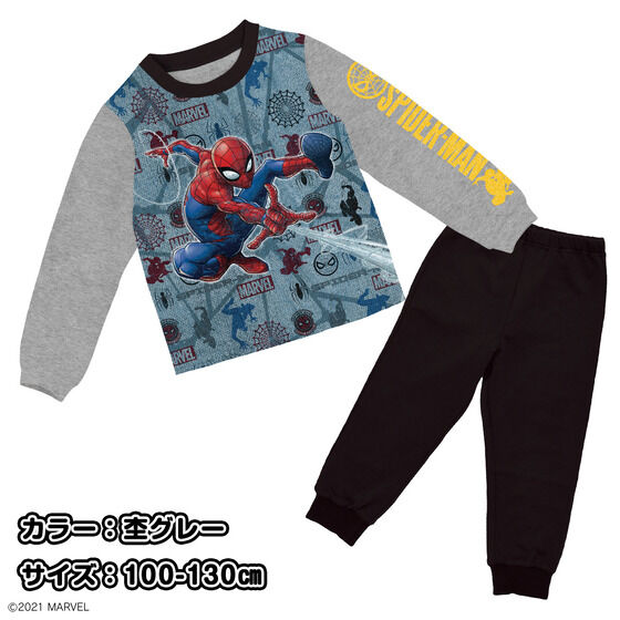 パジャマ トップ スパイダーマン