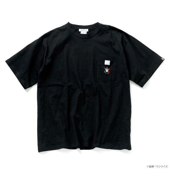 STRICT-G MONT KEMMEL『機動戦士ガンダム』ポケットTシャツ RED COMET / S