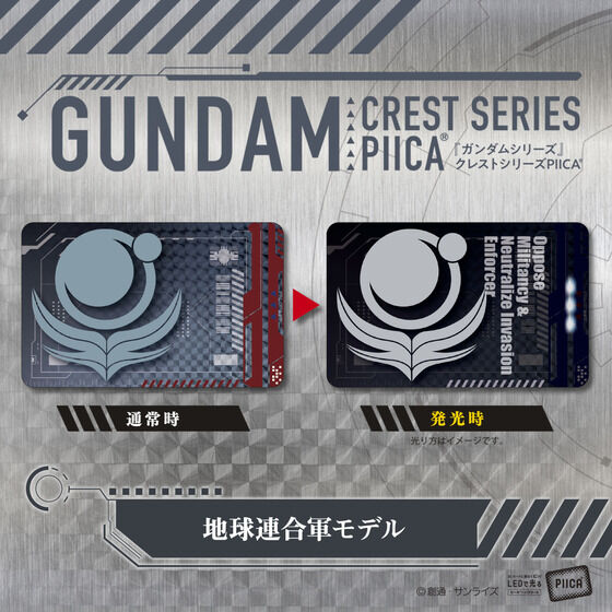 ガンダムシリーズ PIICA＋クリアパスケース 第二弾 クレストシリーズ