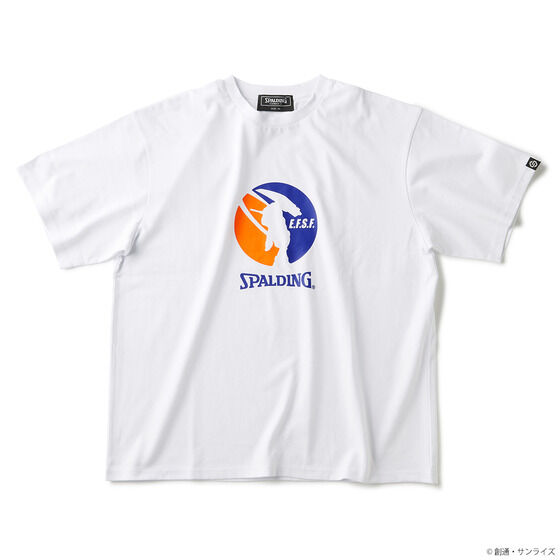 STRICT-G SPALDING『機動戦士ガンダム』Tシャツ ガンダムロゴ / ホワイト / M