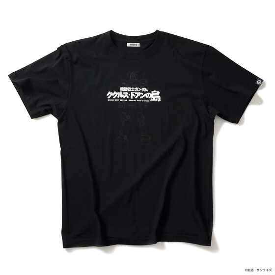 STRICT-G『機動戦士ガンダム ククルス・ドアンの島』 Tシャツ タイトルロゴ ガンダム