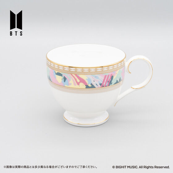 Noritake Cup＆Saucer set BTS Music Theme DNA ver./ MIC Drop 