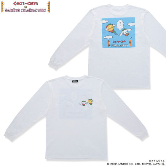 コジコジ×サンリオキャラクターズ 長袖Tシャツ（全2種）（2023年2月お届け）