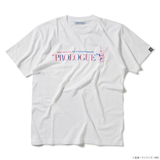 STRICT-G 『機動戦士ガンダム 水星の魔女』PROLOGUE Tシャツ ロゴ / S