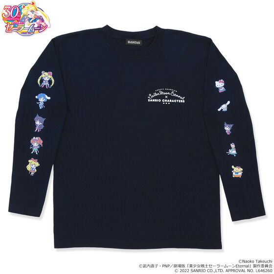 劇場版「美少女戦士セーラームーンEternal」×サンリオキャラクターズ　ロングスリーブTシャツ