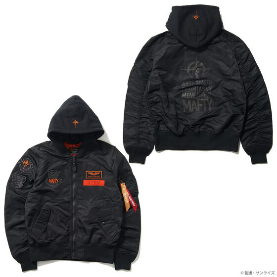 STRICT-G × ALPHA INDUSTRIES MA-1 NATUS『機動戦士Zガンダム