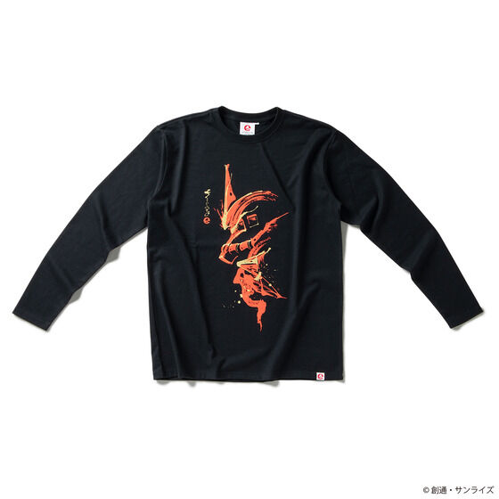 STRICT-G JAPAN『機動戦士ガンダム』筆絵長袖Tシャツ シャア専用ザクII