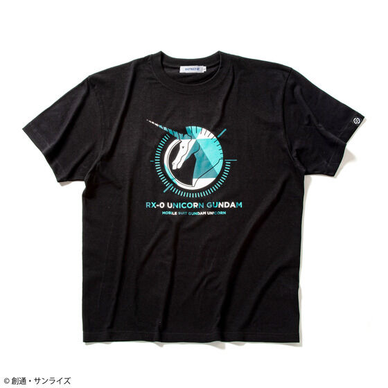 STRICT-G『機動戦士ガンダムUC』半袖Tシャツ 結晶ロゴ ビスト財団