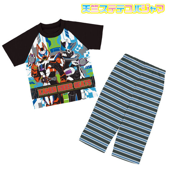 仮面ライダーギーツ 天竺ステテコパジャマ 23SS / ブラック / 100cm