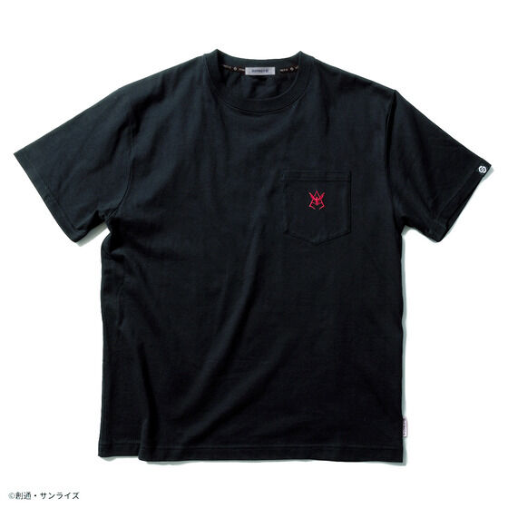 STRICT-G『機動戦士ガンダム』半袖ポケット付きTシャツ RED COMET / S