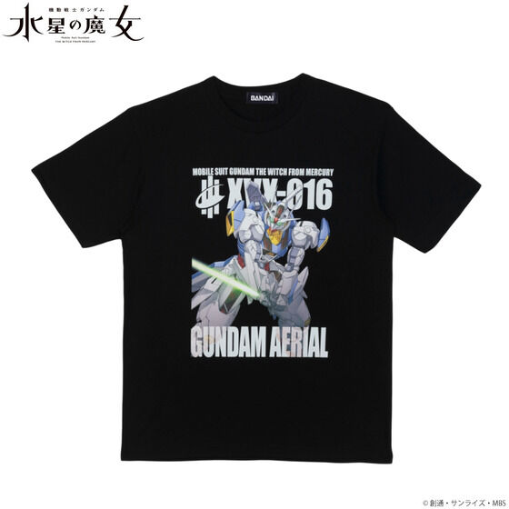 機動戦士ガンダム 水星の魔女 Tシャツ 白 アニメTシャツ スレッタ＆ミオリネ Tシャツ [機動戦士ガンダム 水星の魔女
