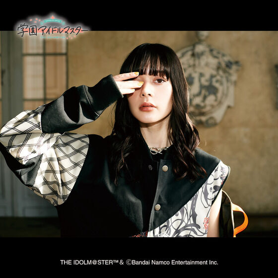 学園アイドルマスター×gladgarb CONTRAST BLOUSON(全1種