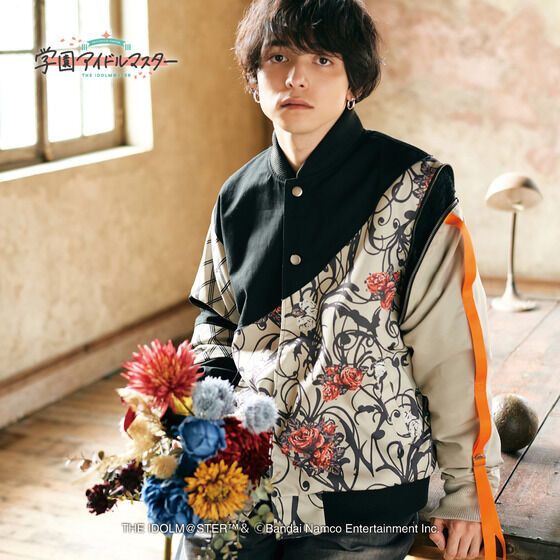 学園アイドルマスター×gladgarb CONTRAST BLOUSON 未使用 GG0125/IM01 : Contrast Blouson / コントラストブルゾン