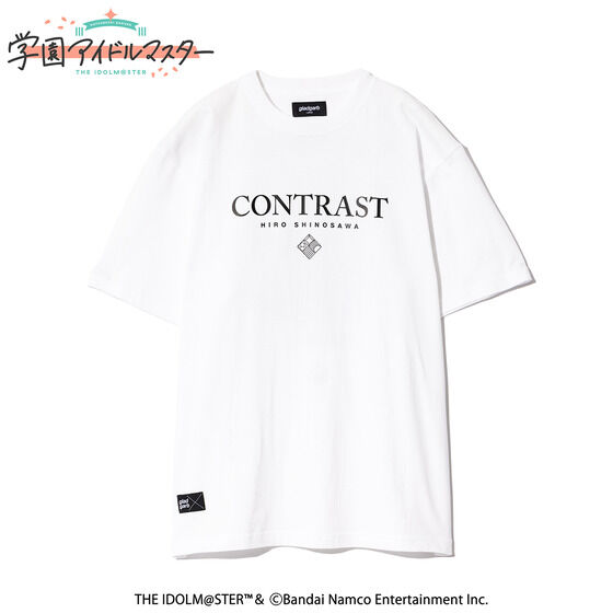 学園アイドルマスター×gladgarb CONTRAST TEE 篠澤広 学園アイドルマスター×gladgarb CONTRAST TEE(全2種） | 学園