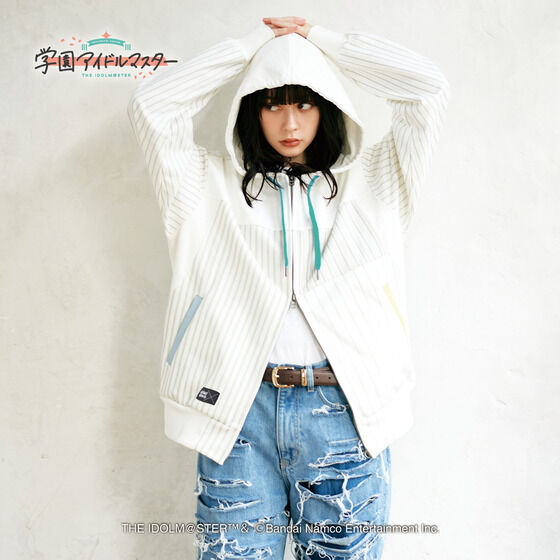 学マス×gladgarb【篠澤広 フーディー(XL 新品)】glamb パーカー 学園アイドルマスター×gladgarb HIRO HOODIE(全2種） | 学園