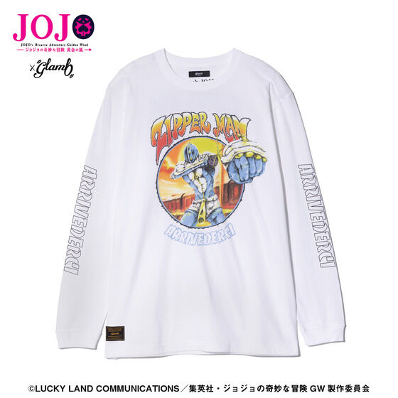 ジョジョの奇妙な冒険 黄金の風【glamb】ロングTシャツ1